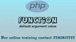 default arguments in php in hindi