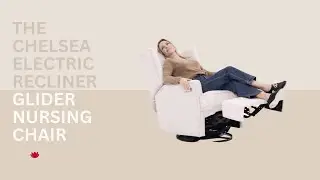 🇭🇲🇬🇧 Chelsea Electric Glider Recliner Chair in Egg Shell