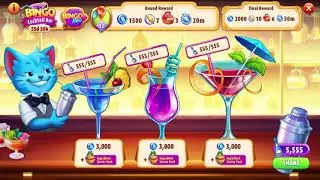 Cat bartender, Spine 2D animation