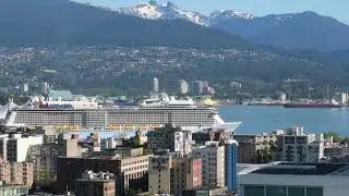 Quantum of the Seas Arrives in Vancouver-Inaugural visit of the largest cruise ship #CruiseVancouver