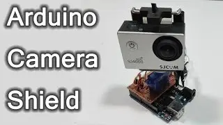 Arduino remote controlled camera mount – ir object tracking shield
