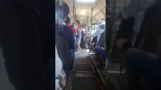 Автобустағы жанжал