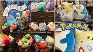Squishmallow Hunting *NEW* Pokemon Squish FOUND! | HUGE HALLMARK RESTOCK!