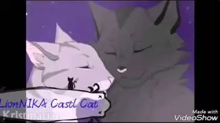 (Клип коты воители#2)Серебрянка и Крутобок,так выпала карта . Смерть Серебрянки.