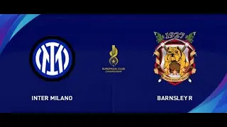 [PES2021] 1/8 stage 1st game - Inter Milano vs FC Barnsley - European Championship 2024-2025