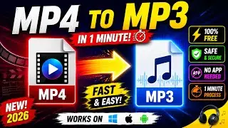 How to Convert Mp4 File To Mp3 File