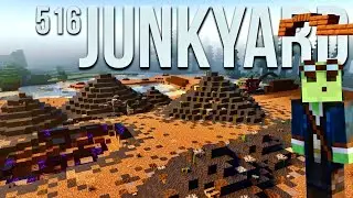 Making a Junkyard with SECRETS! - Let's Play Minecraft 516