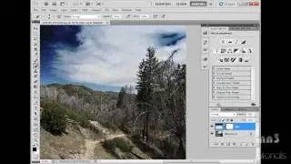 Photoshop - Enhance sky
