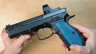 How to Mount the Vector Optics Frenzy 1x22x26 Red Dot Sight on a CZ Shadow 2 OR Optic Ready Pistol