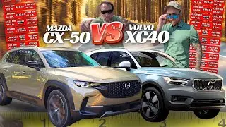 Mazda CX-50 vs Volvo XC40: I Made 43 EXCLUSIVE Calculations To Help You Spend WISELY!