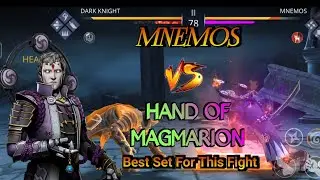The Unexpected Truth Behind Mnemos vs hand of Magmarion shadow fight 3 story fight