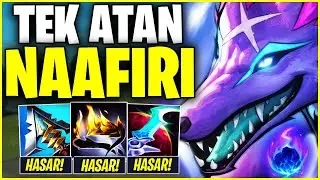 RAKİBE EFORSUZ TEK ATAN NAAFIRI İLE LİG NASIL YÜKSELİRSİN GÖSTERİYORUM! (PENTAKILL İÇERİR)