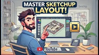 Освоить layout за 15 минут. Дизайн-проект в SketchUp