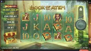Book of Atem Wowpot slot Free Spins