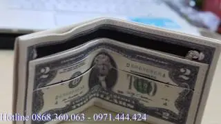 Vi hinh tien 2 USD | Vi in hinh tien 2 usd