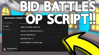 Bid Battles OP SCRIPT | ITEM VALUE | AUTO FARM & MORE!