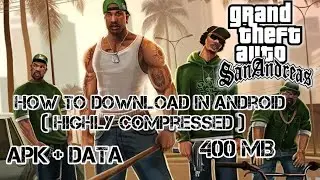 GTA SAN ANDREAS IN ANDROID 100 % !! | GTA | RJ GAMING | 2020