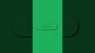 Subscribe button #humloart #greenscreeen #chromakey