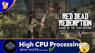 XENIA MASTER (1.0.2436) - Red Dead Redemption GOTY (Playable/Gameplay)