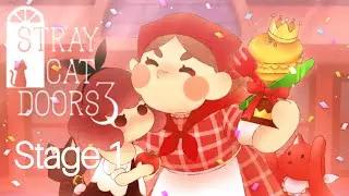 Stray Cat Doors 3: Stage 1 Game Walkthrough Guide
