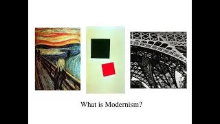 Monday Morning Modernism #1: What is Modernism?
