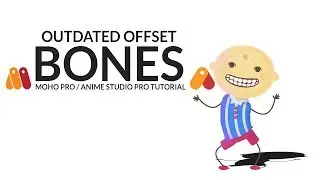 Character Rigging Tutorial | Moho Pro | Anime Studio Pro | Offset Bones
