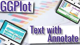 GGPlot - Text on your plot with function annotate