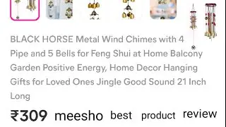 Online products review form meesho ||wind Chimes|| ||megha DIY creativity|| || home decor hanging||