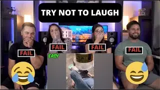 Try Not To laugh Challenge! (Spoiler - WE FAILED) | Couples React