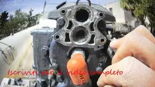 lavaggio circuito raffreddamento fuoribordo - Prima e dopo