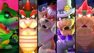 Evolution of Final Bowser Battles in 3D Mario (1996-2022)