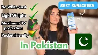 No white cast - Best SUNSCREEN In Pakistan / BnB derma Lunar Sunscreen REVIEW ✨