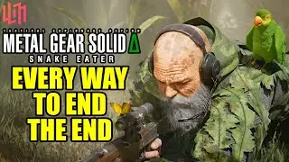 EVERY WAY to Defeat The End in MGS Delta