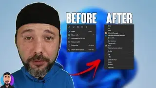 Change Windows 11 Right CLICK Menu | Context menu