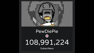 The Exact Moment PewDiePie Hit 109 Million Subscribers
