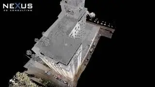 Laser Scanning & UAV Lidar into an As-built Revit Model