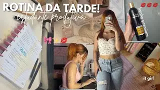 ROTINA DA TARDE PRODUTIVA 💋 It girl, devocional, banho premium