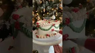 Christmas vintage Capricorn cake🍰 
