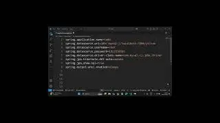 spring boot connection for mysql databases with code || application.properties for spring boot