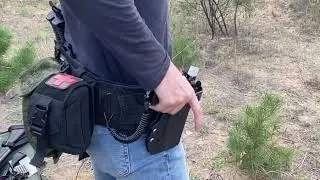 Тактическая кобура для Sig Sauer P226 с фонарем «клещ мини-1»