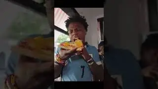 iShowSpeed Tries French Fries Pizza in Uruguay!