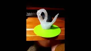 How to make a Hot Glue Swan Sculpture
