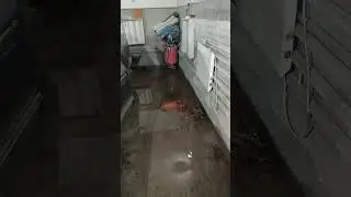 гараж утонул((