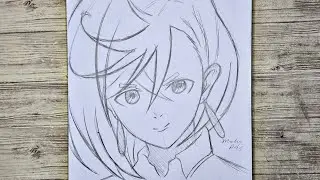 Anime Sketch How to Draw a Cute AnimeGirl Step by Step | Easy Drawing Process Dandadan