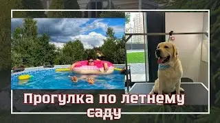 ВЛОГ: КРУПНОЛИСТНАЯ ГОРТЕНЗИЯ 🌸БАССЕЙН💦, РОЗЫ🌹/ЛУЦИЙ ПЕРВЫЙ РАЗ НА ГРУМИНГЕ