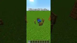 Minecraft Water Logic Test... 🤔 