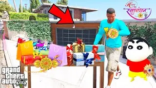 Franklin And Shinchan CELEBRATE HAPPY RAKSHA BANDHAN In GTA V