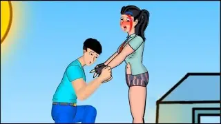 Animation 2d free fire love new video  genzox  animation 👌