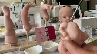 3 МК урок  Реборнинг затемнение и прорисовка вен. Olga Kirchgessner