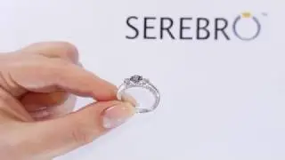 Серебряное кольцо с александритом 